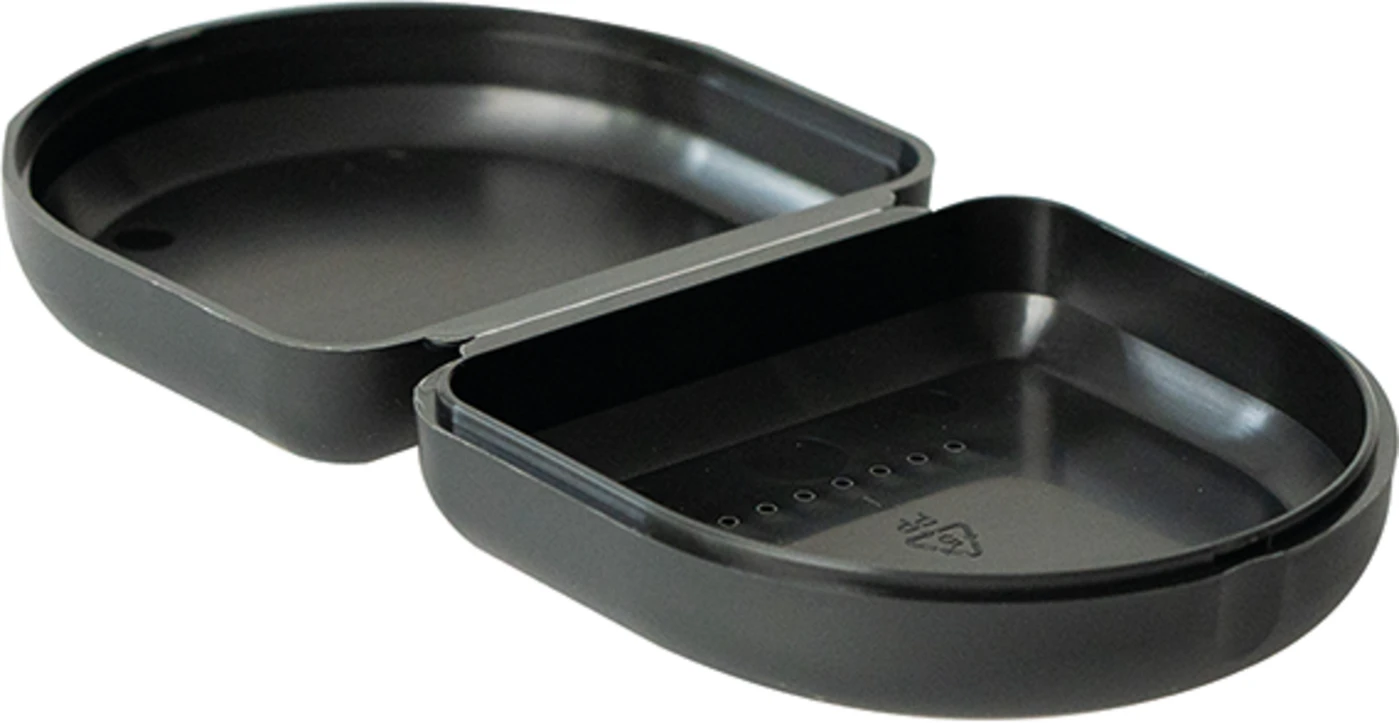 smartCase Schienendosen Packung 10 Stück black