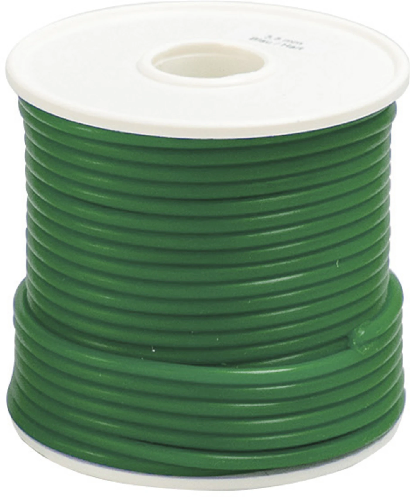 Wachsdraht Rolle 250 g grün, mittel hart, Ø 3,5 mm