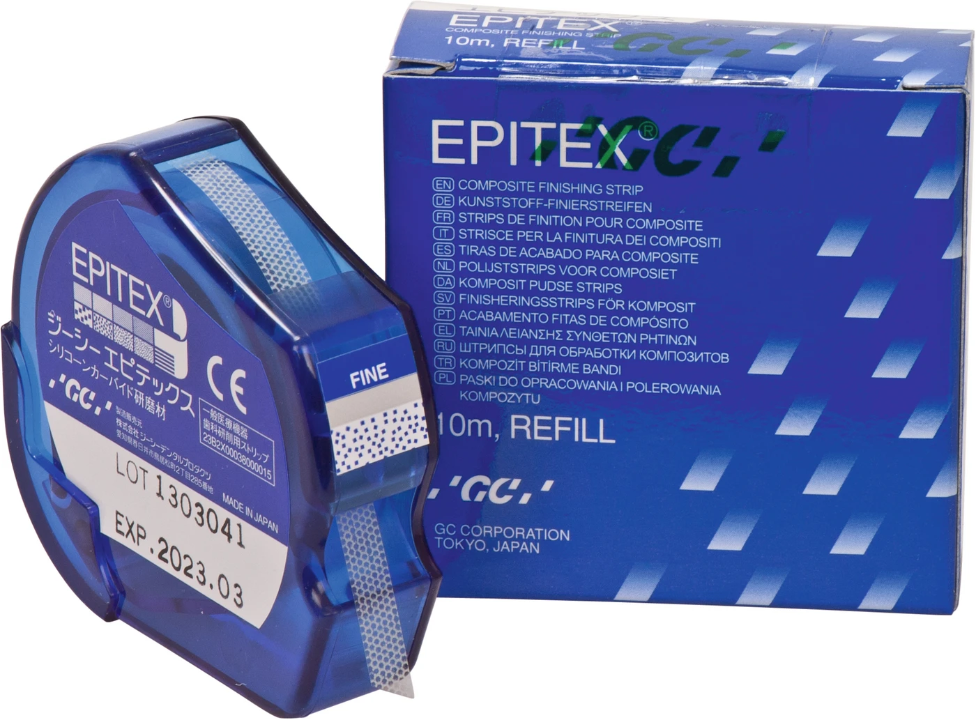 GC EPITEX® Refill 10 m Streifen fein, grau