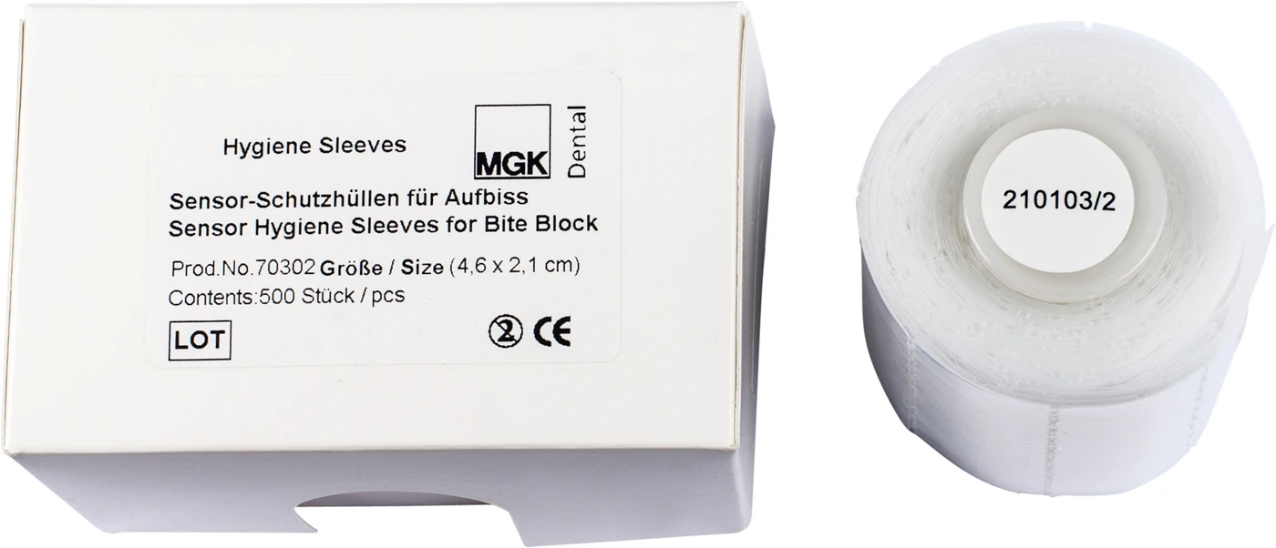 Hygiene Schutzhüllen Packung 500 Stück 5,1 x 2,1 cm