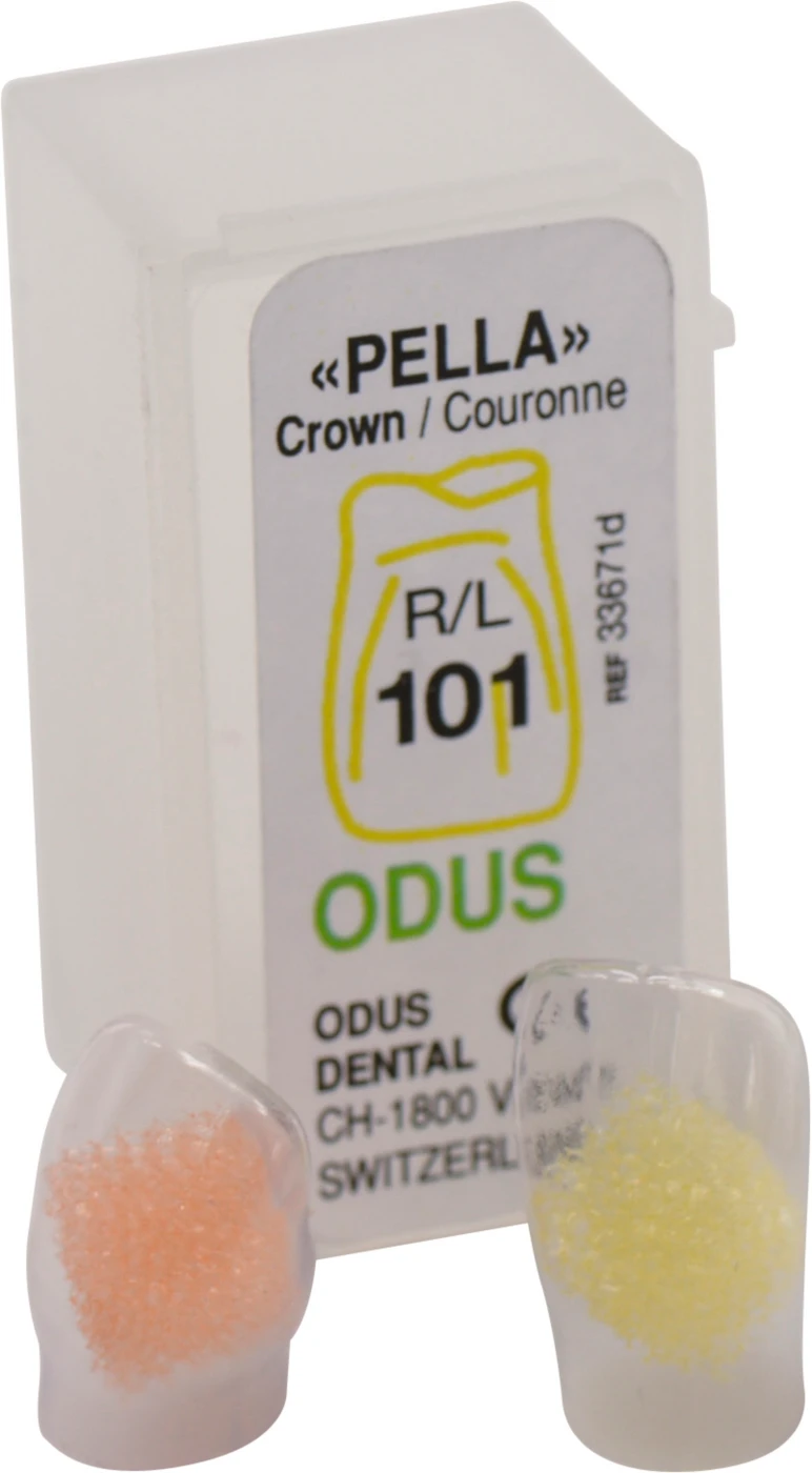 ODUS Pella Kronen Packung 1 Paar transparent, Nr. 101