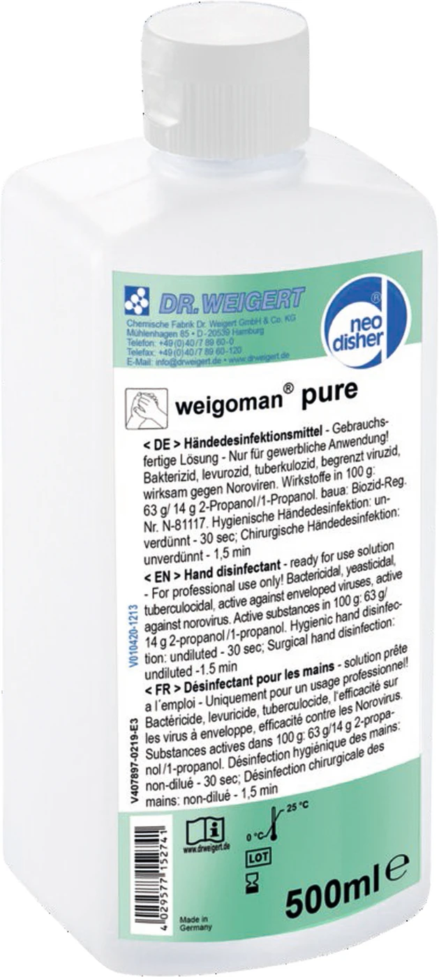 weigoman® pure Flasche 500 ml