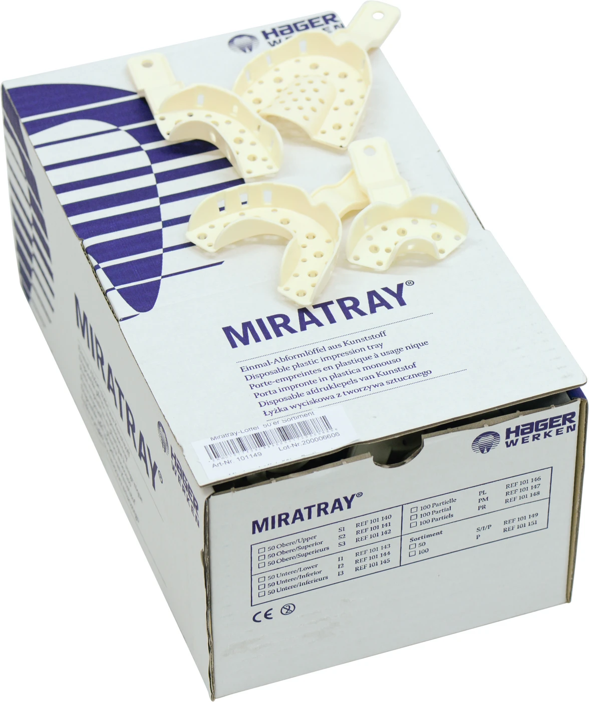 MIRATRAY® Sortiment 50 Stück