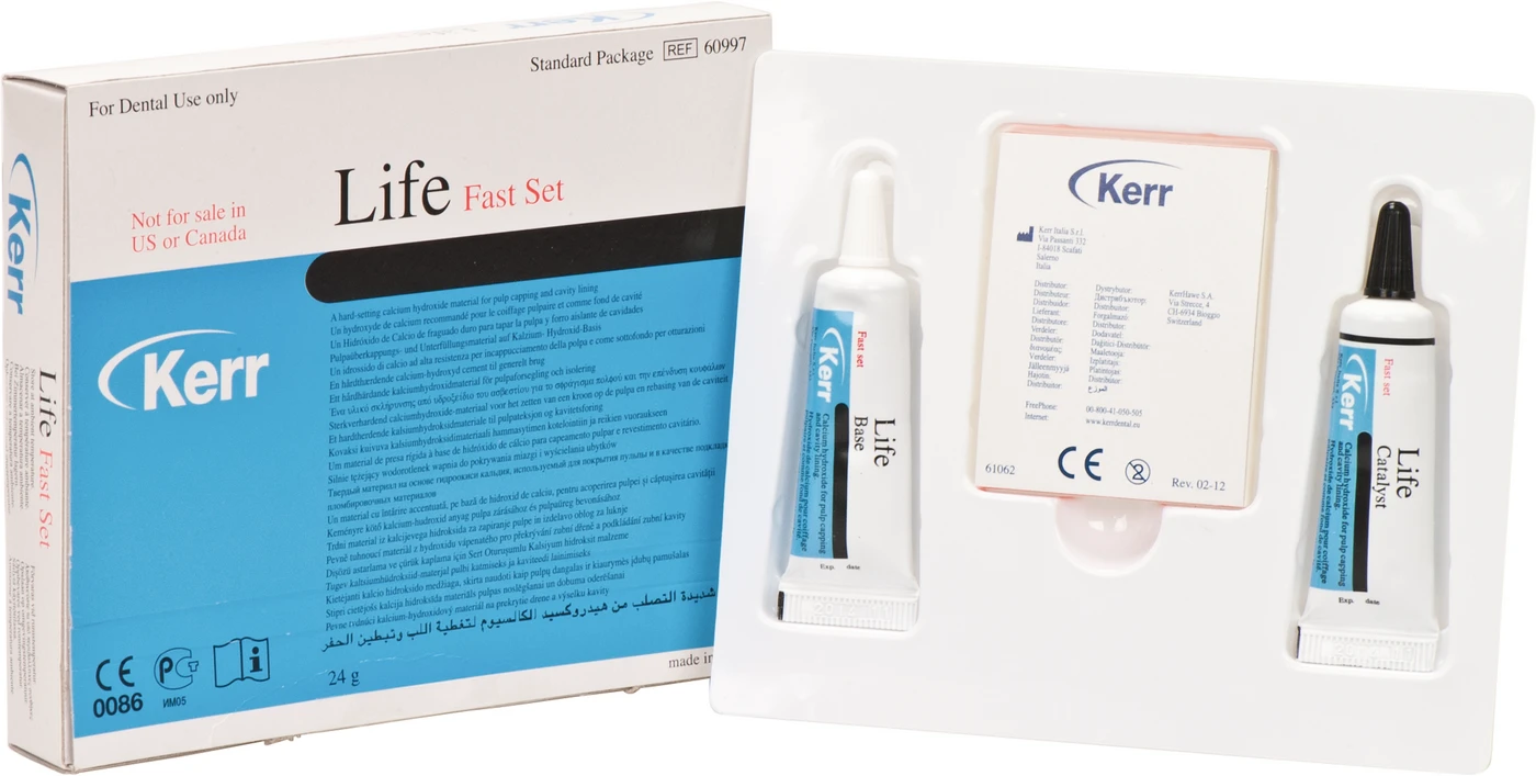 Life Packung 12 g Basis- und Katalysatorpaste fast, 1 Anmischblock