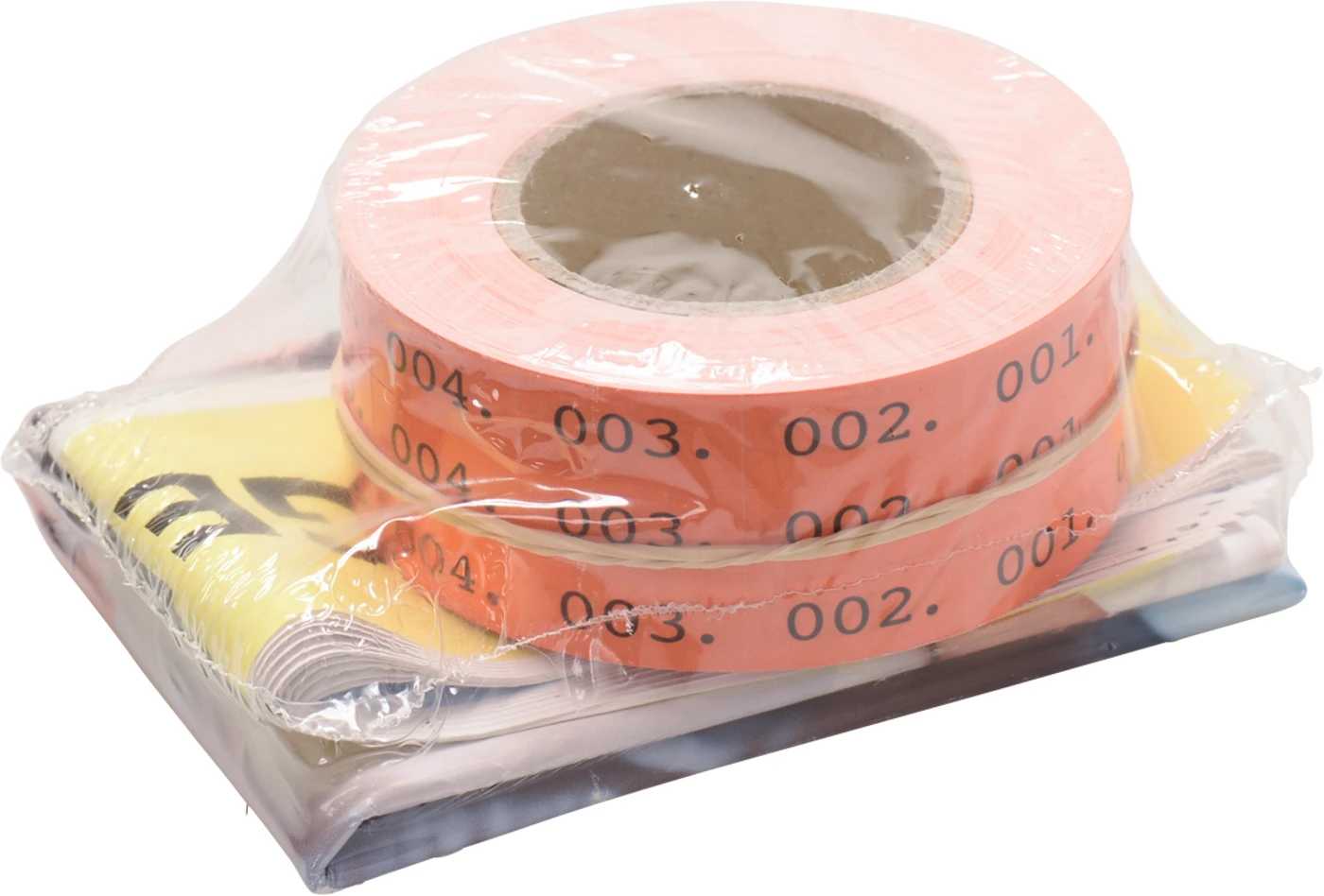 Panostar® 3-fach-Nummer Rolle Etiketten rot