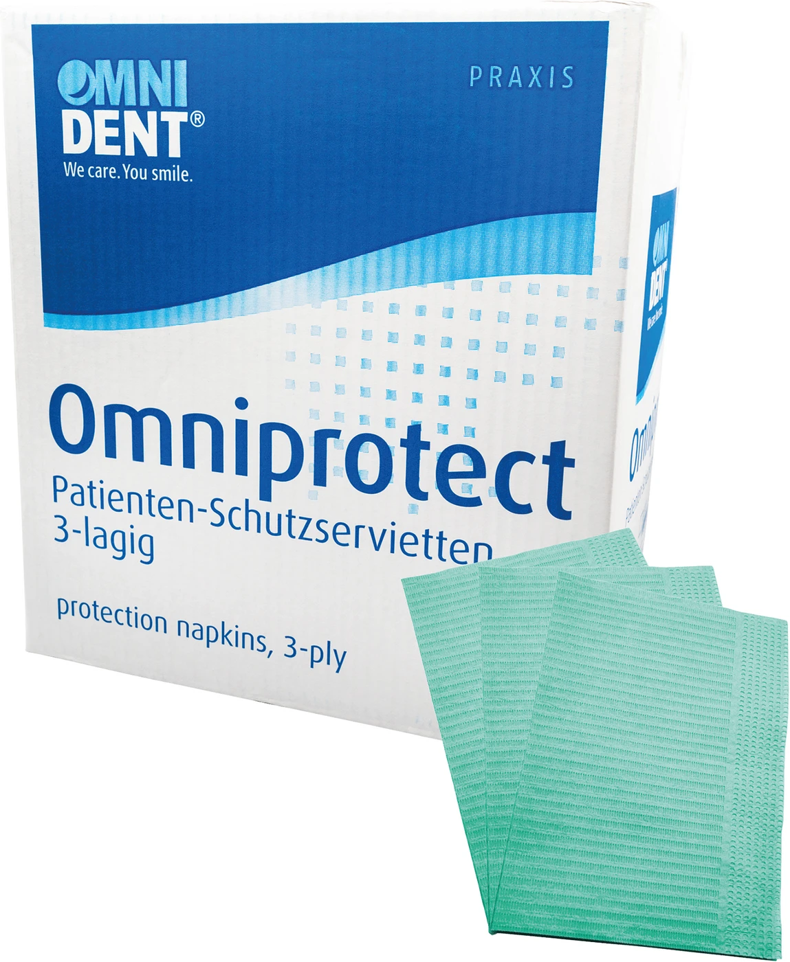 Omniprotect Karton 500 Stück grün