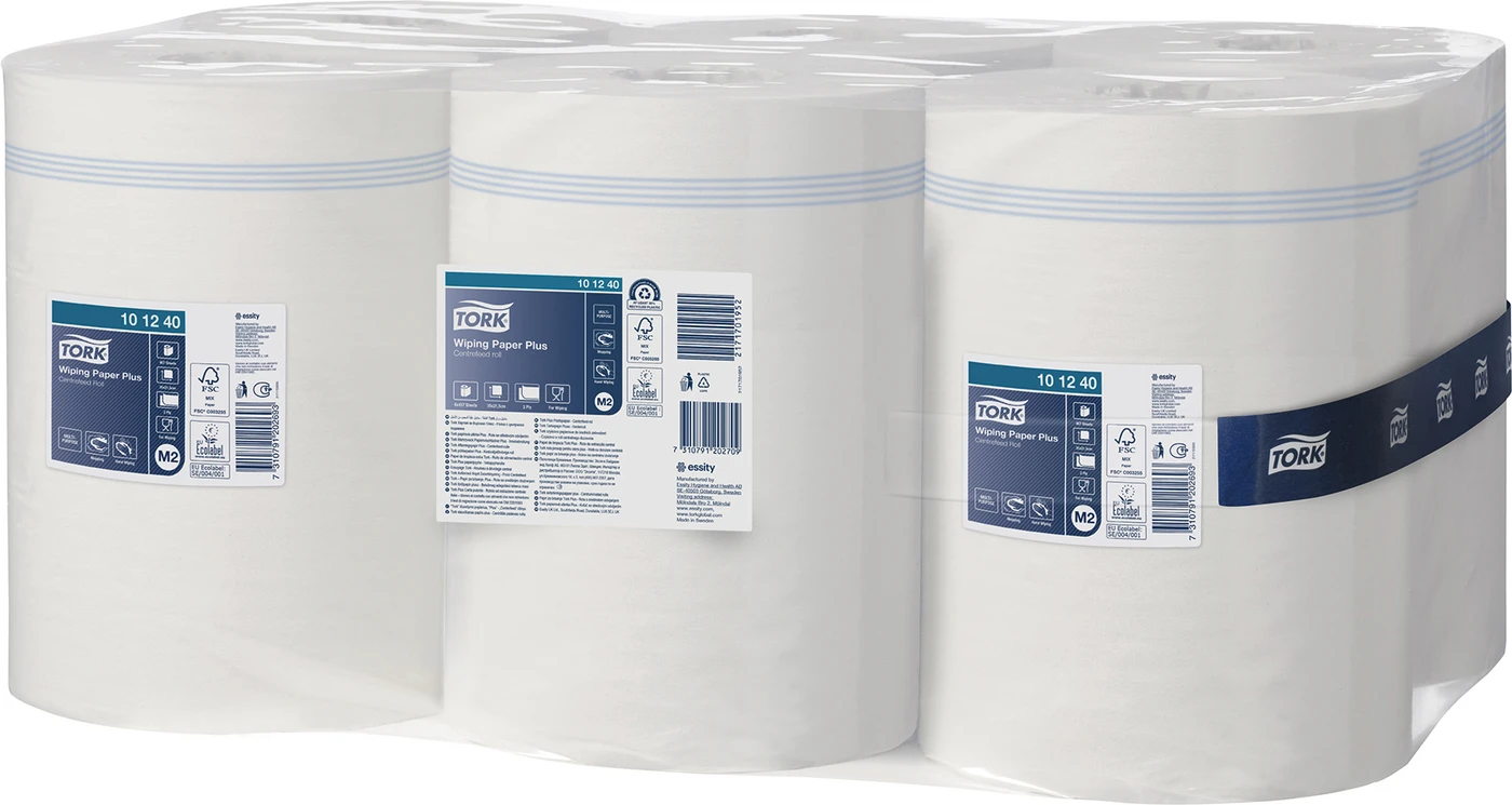 TORK® starke Mehrzweck Papierwischtücher Karton 6 x 457 Stück 2-lagig, 35 x 21,5 cm, weiß, M2