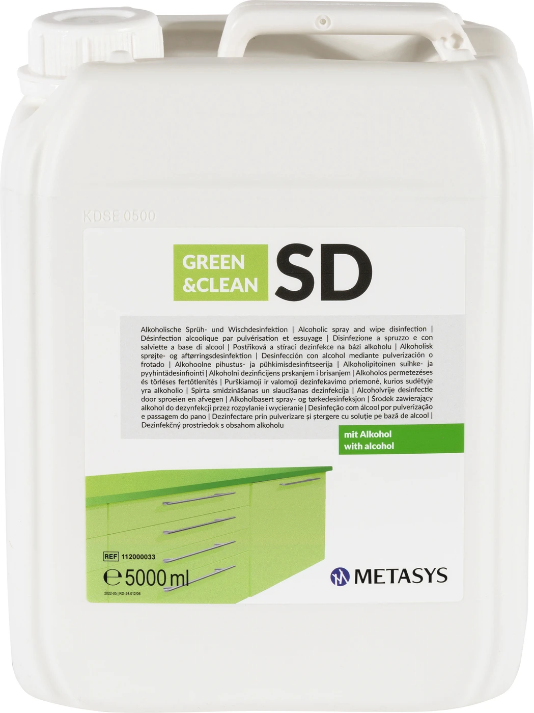 GREEN&CLEAN SD Kanister 5 Liter