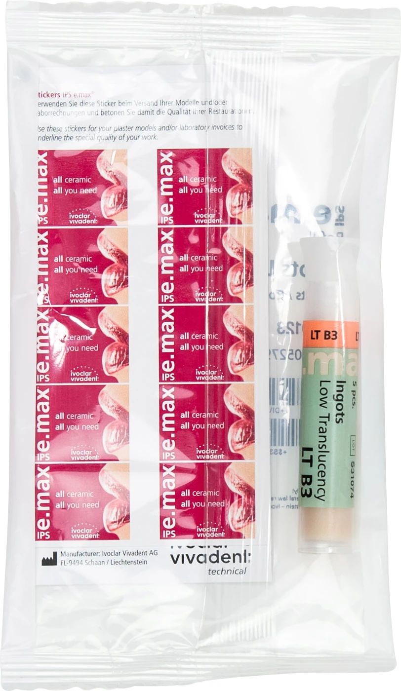 IPS e.max® Press Packung 5 Rohlinge LT B3