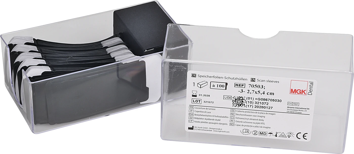 TABLine Sleeves Packung 100 Hüllen 2,7 x 5,4 cm, Nr. 3 TABLine Sleeves Packung 100 Hüllen 2,7 x 5,4 cm, Nr. 3