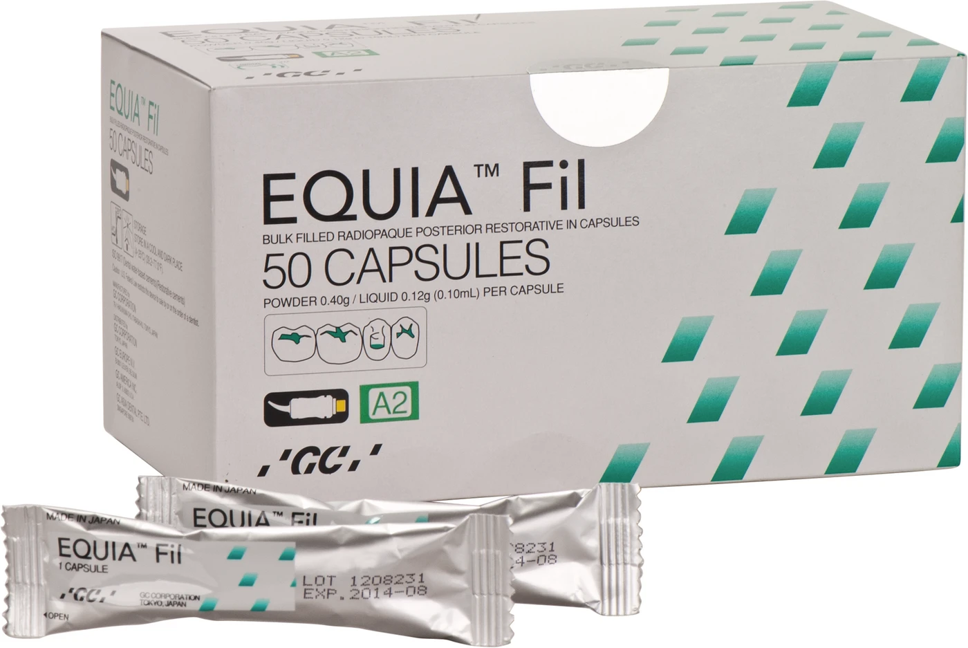 GC EQUIA™ Nachfüllpackung 50 Kapseln A2