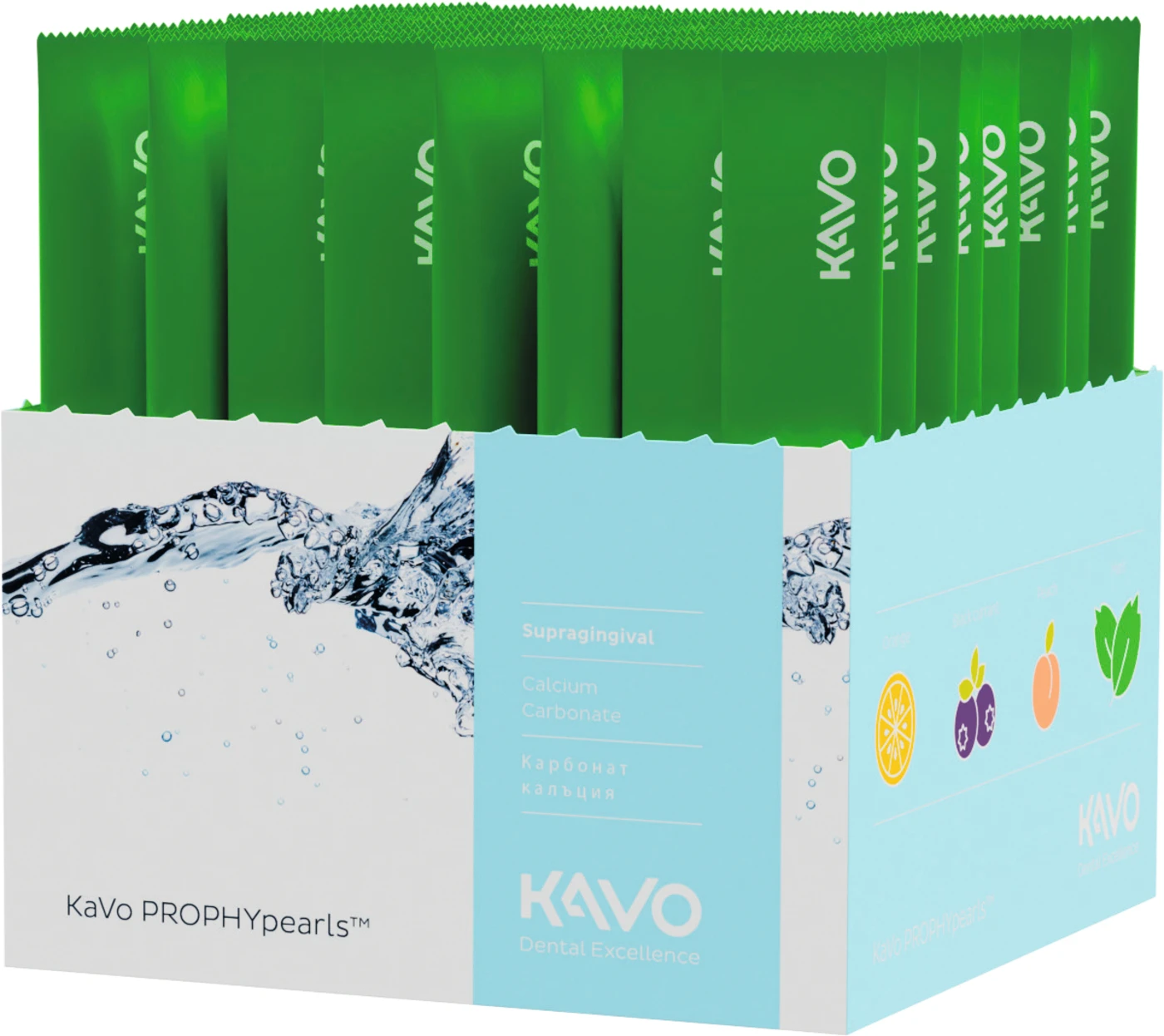 PROPHYpearls® Packung 80 x 15 g Stick Minze