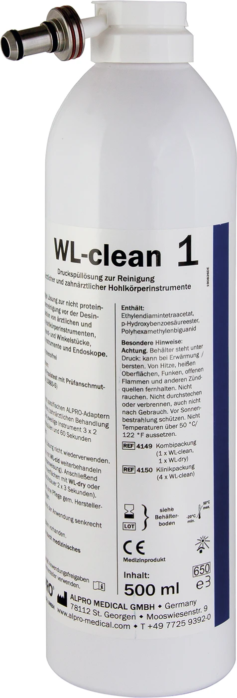 WL-clean Klinikpackung 4 x 500 ml Sprühdose