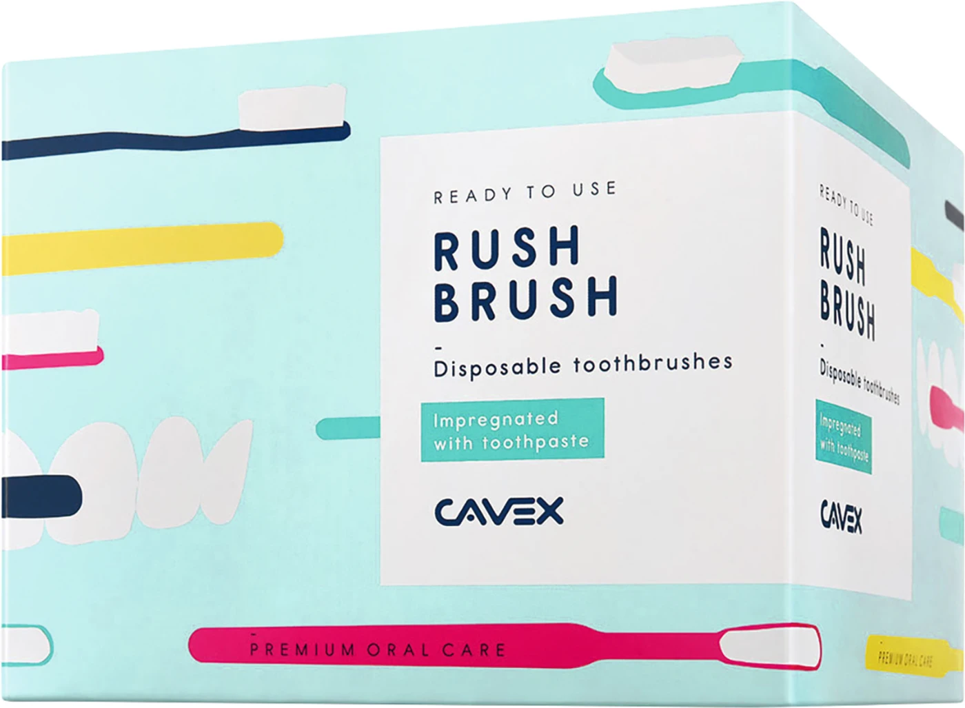 Cavex Rush Brush Packung 100 Stück sortiert