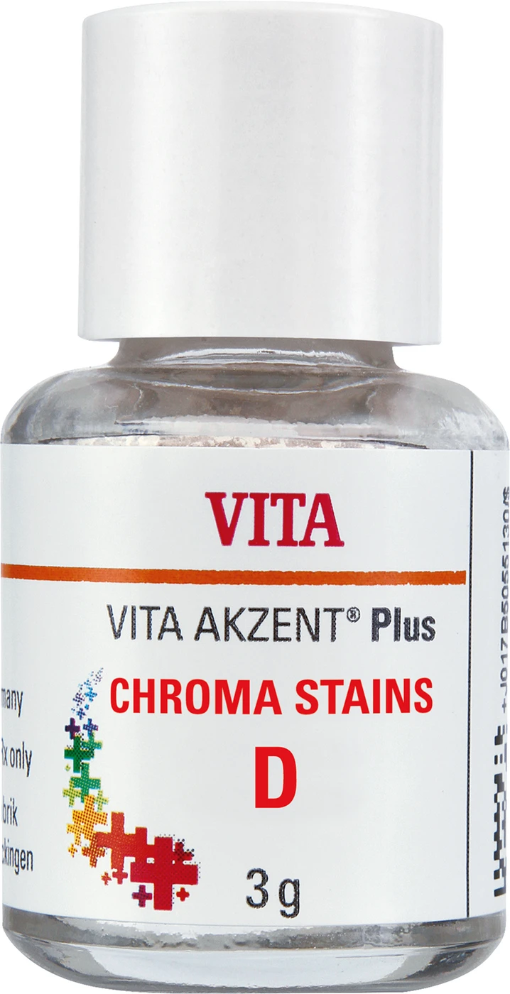 VITA AKZENT® Plus Packung CHROMA STAINS 3 g Powder D VITA AKZENT® Plus Packung CHROMA STAINS 3 g Powder D