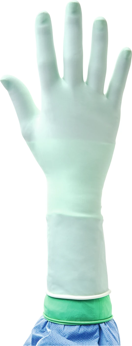 ENCORE® Non-Latex PI Underglove Packung 50 Paar Handschuhe grün, puderfrei, steril, Größe 5,5