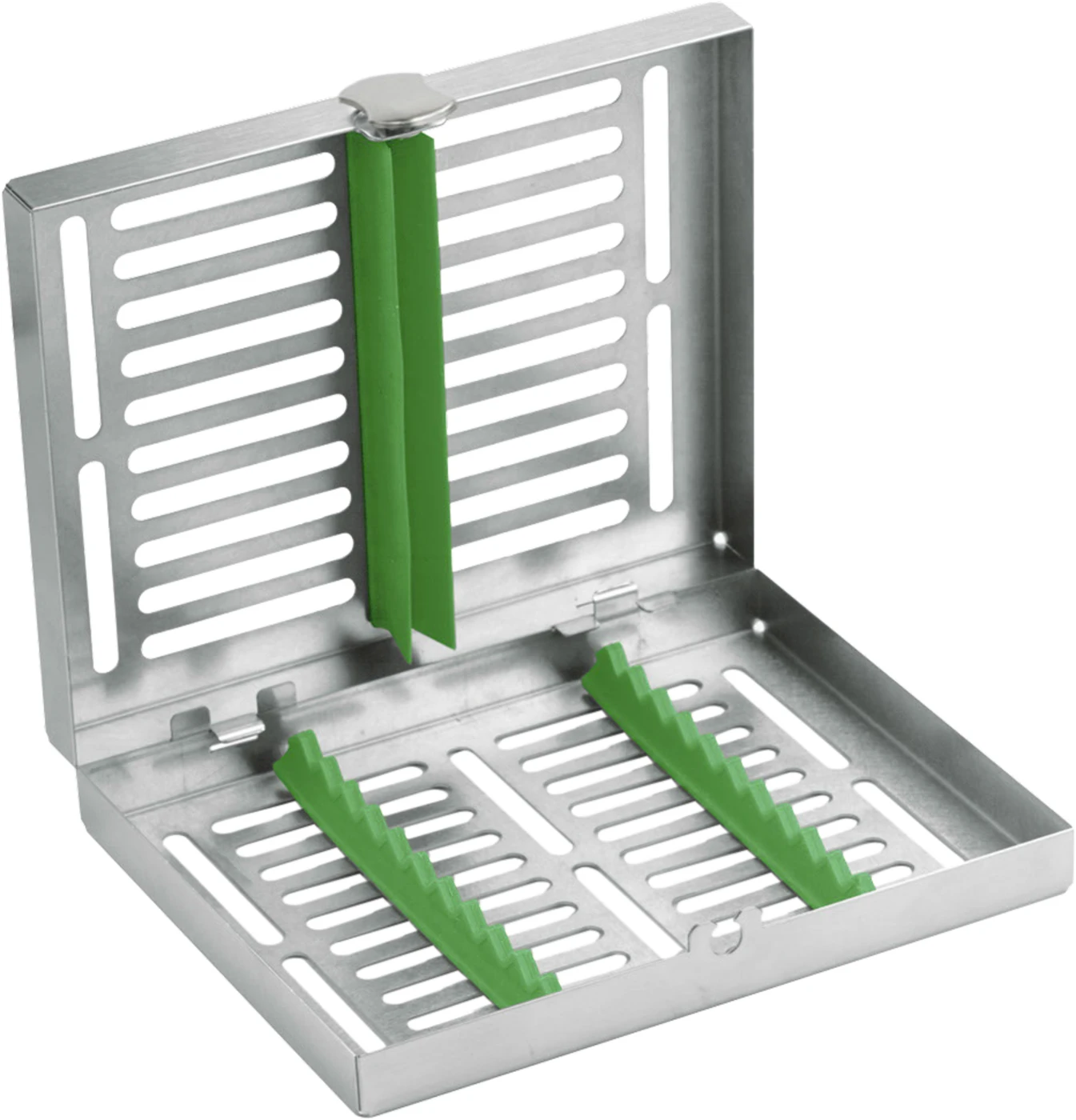Instrumenten Kassette MIDI Stück grün, 182 x 144 x 34 mm, für 10 Instrumente