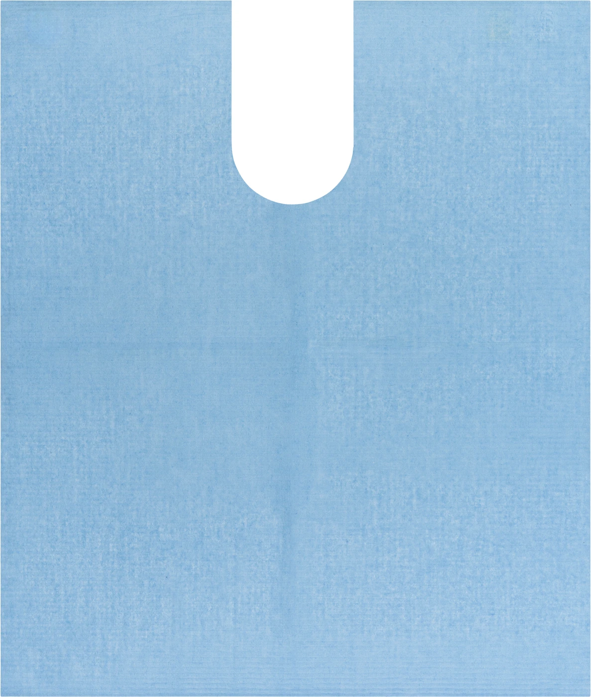 Monoart Patientenumhänge Bib Up Karton 150 Stück 50 x 60 cm, hellblau