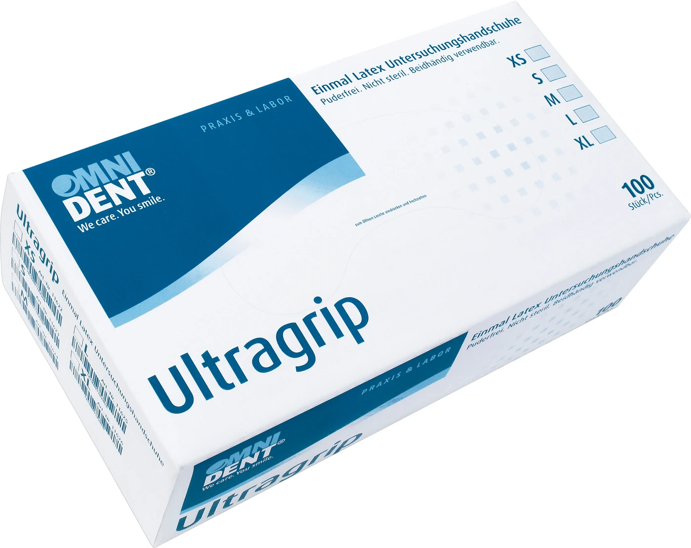 Omni Ultragrip Packung 100 Stück puderfrei, M