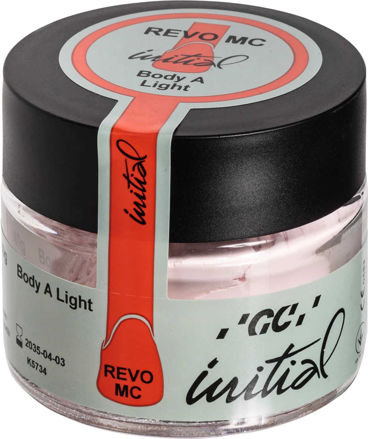 GC Initial™ REVO MC  Dose 40 g Pulver body A light