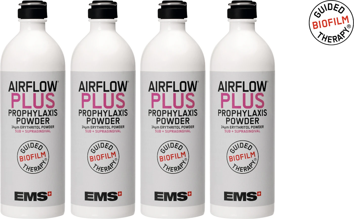 AIRFLOW® PLUS Pulver Karton 4 x 400 g Flasche