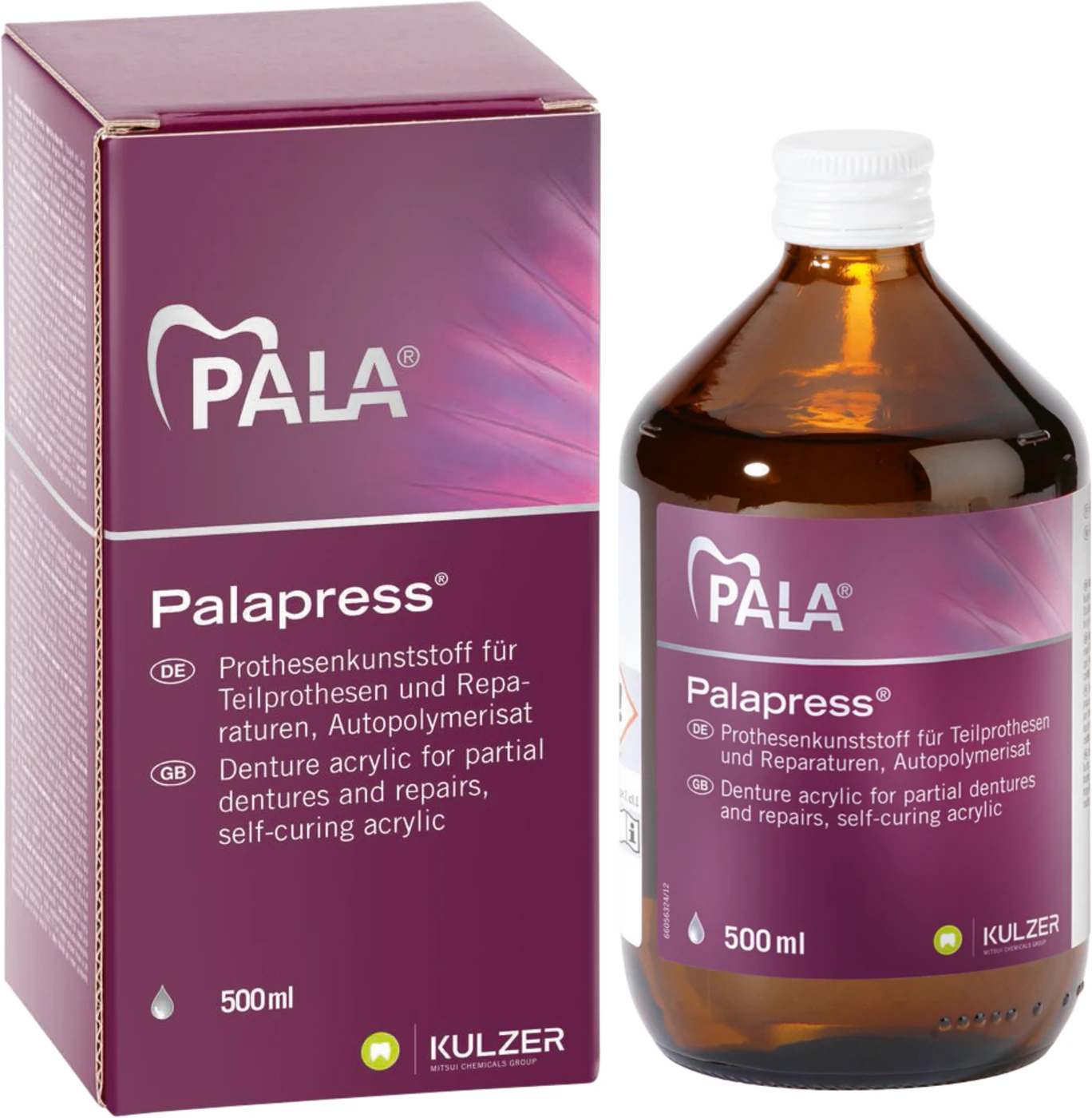 Palapress® Flasche 500 ml Flüssigkeit