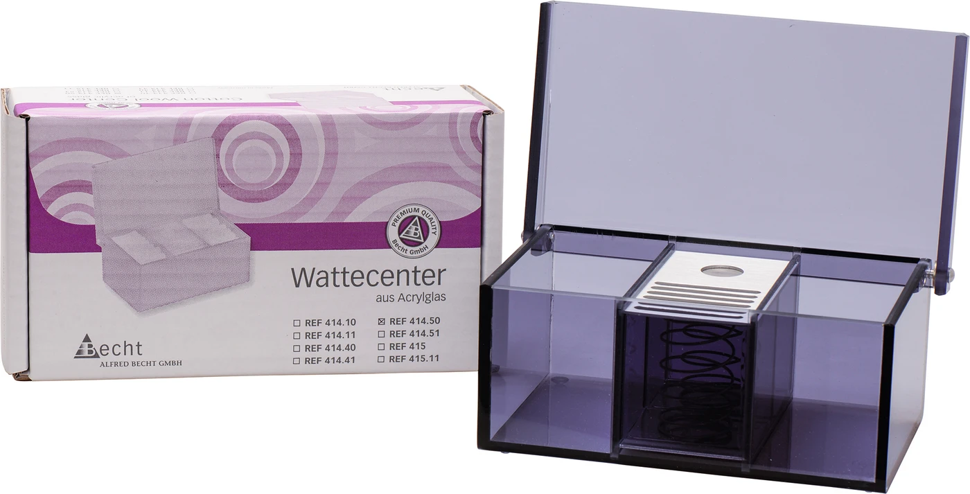 Wattecenter Rundlocheinsatz Stück breite Stegen, rauchgrau