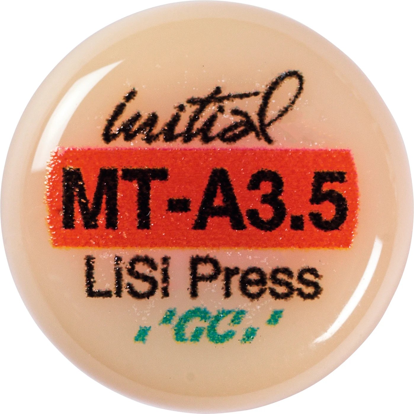 GC Initial™ LiSi Press Packung 5 x 3 g Rohling A3,5 MT