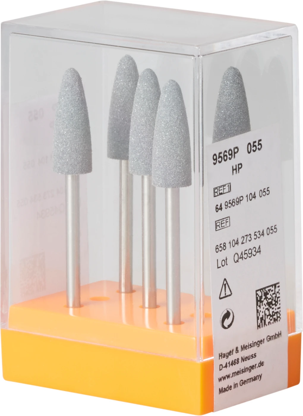 Kunststoffpolierer 9569 Packung 5 Stück grau, HP, Figur 273, 17 mm, ISO 055