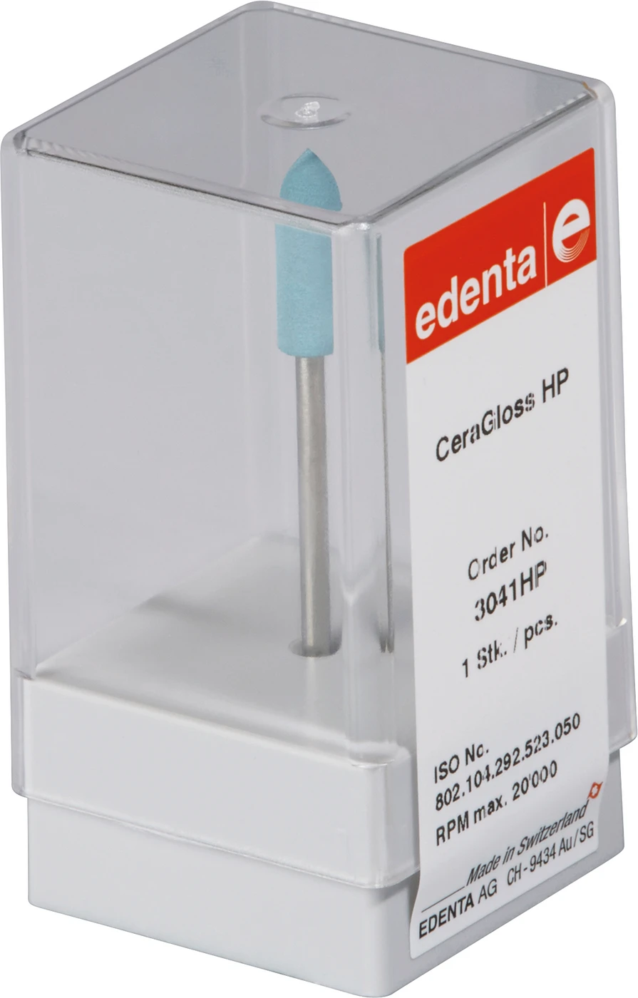 CeraGloss Stück blau mittelgrob, HP, Figur 292, 16 mm, ISO 050