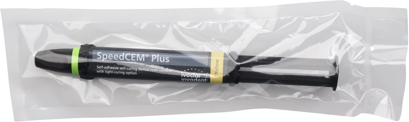 SpeedCEM® Plus Packung 3 x 9 g Spritze gelb, Zubehör