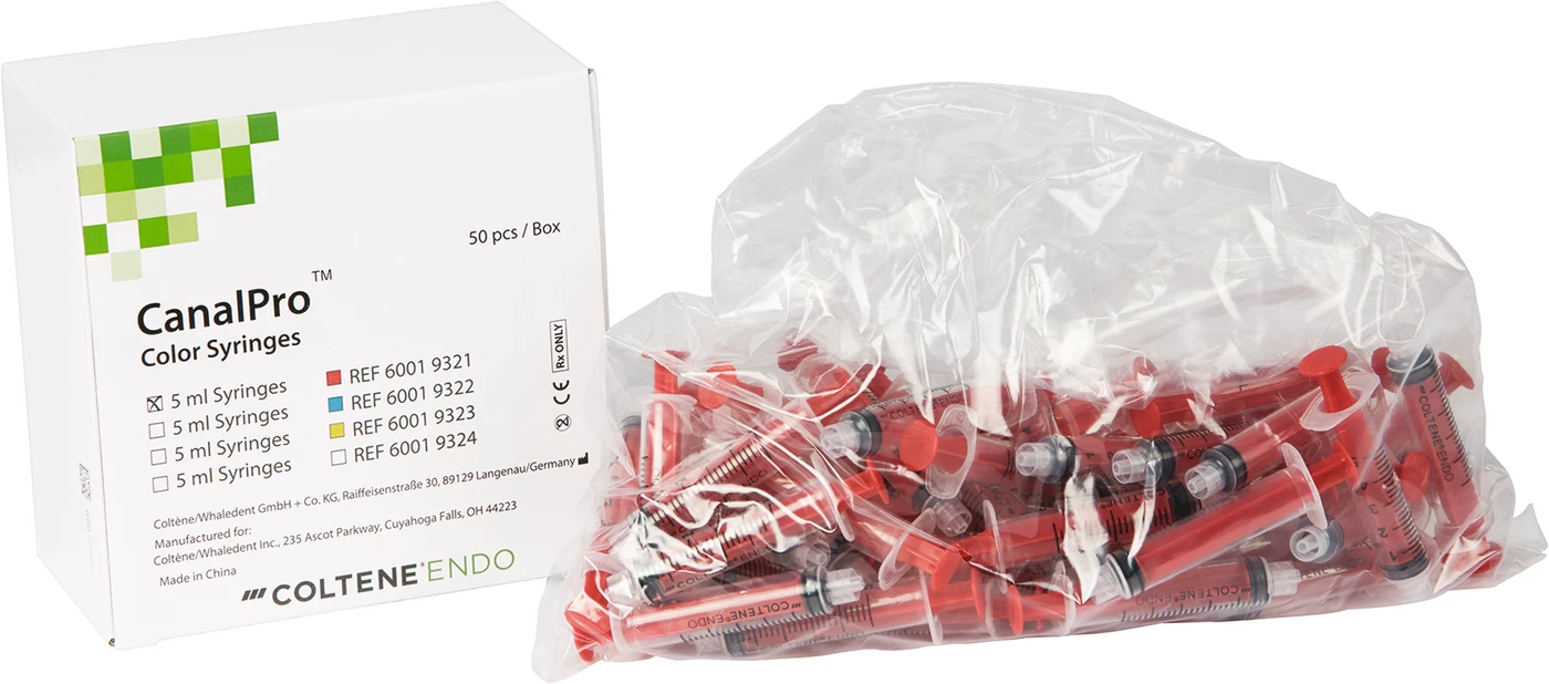 CanalPro Packung 50 Stück 5 ml rot