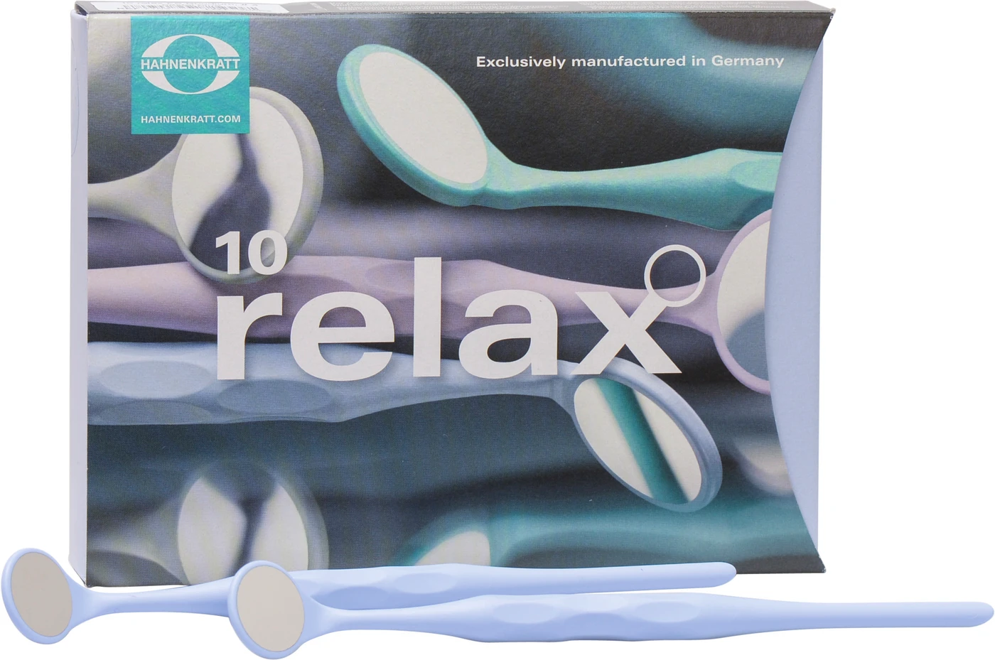 RELAX FS RHODIUM Packung 10 Stück blau, Größe 4