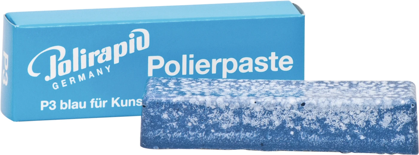 Polierpaste Stück blau P3
