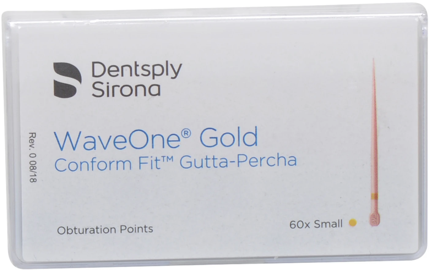 WaveOne® Gold Conform Fit™ Guttaperchaspitzen Box 60 Stück SMALL