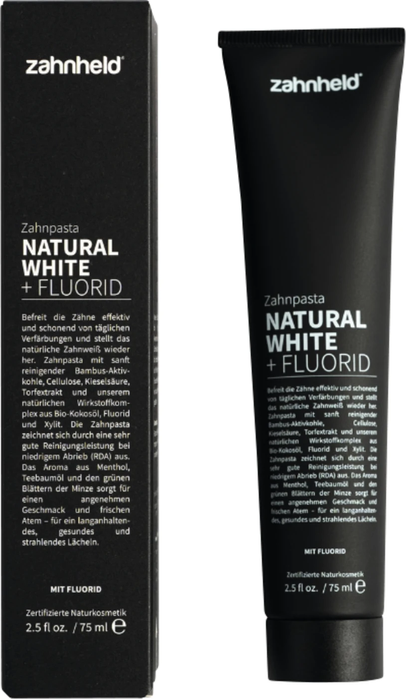 Zahnpasta Natural White Tube 75 ml