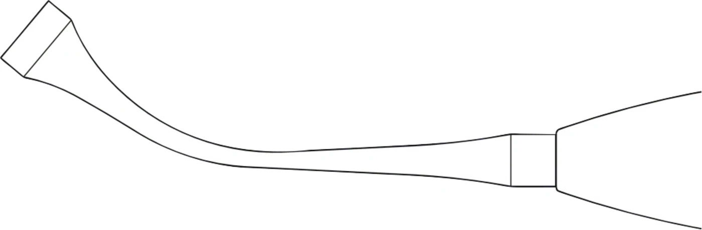 Aufbringinstrument nach Stricker Stück 195 mm