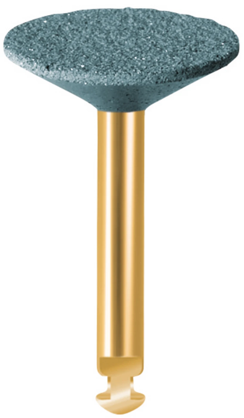EVE DIASYNT® PLUS Stück grün grob, RA, Figur umgekehrter Kegel, 11,5 x 3 mm