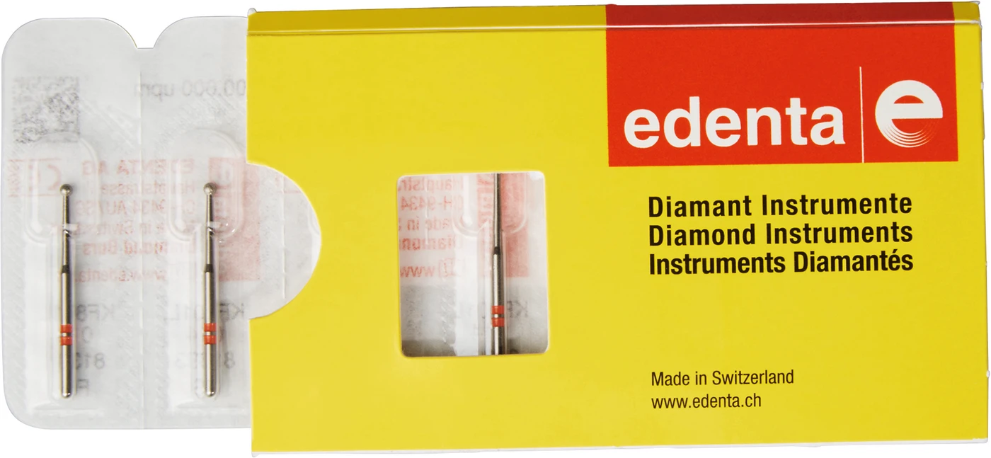 K-Diamanten FG Packung 5 Stück 2 x rot, FG, Figur 697, ISO 014