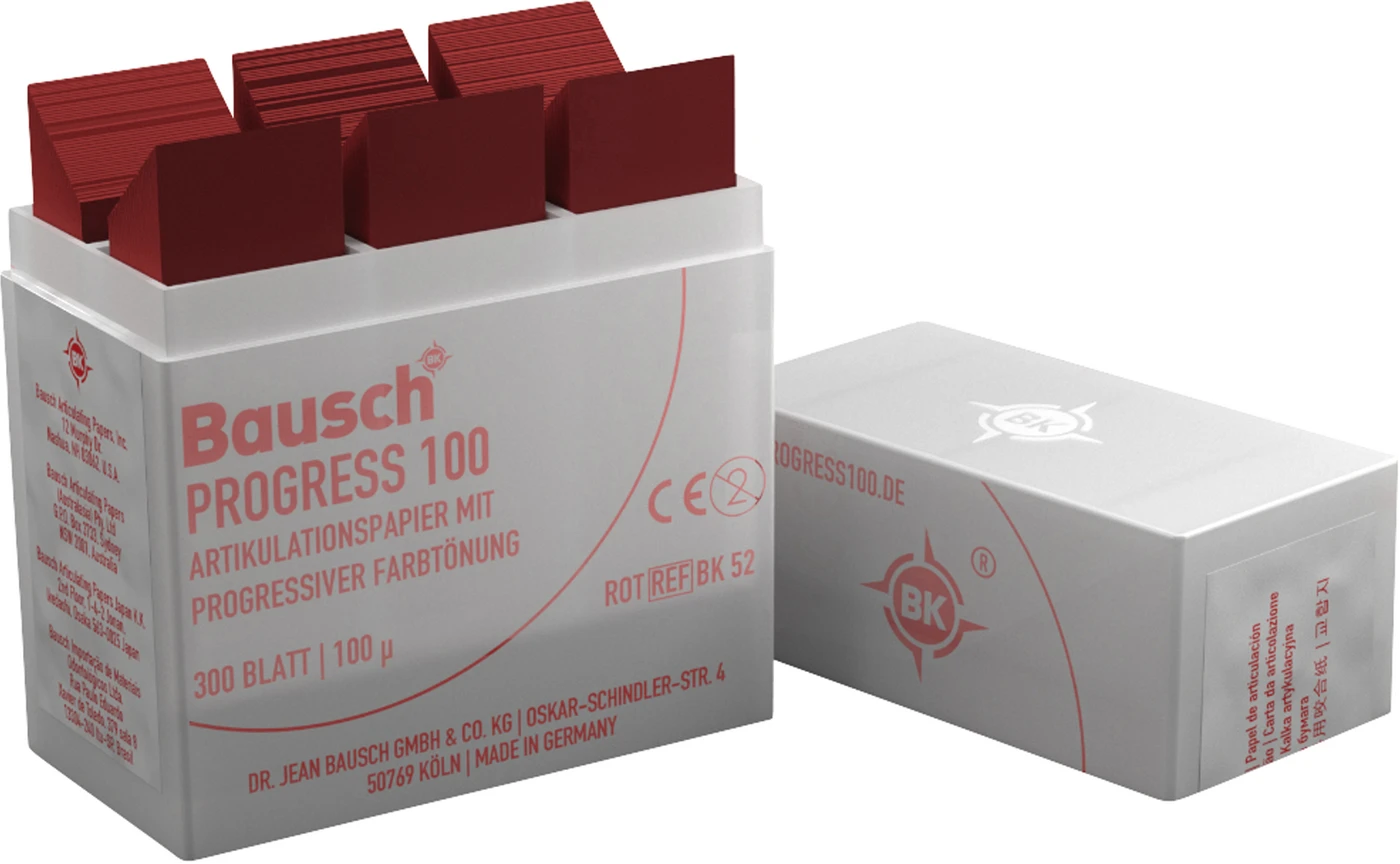 Bausch PROGRESS 100® Plastik-Kassette 300 Blatt rot, BK 52