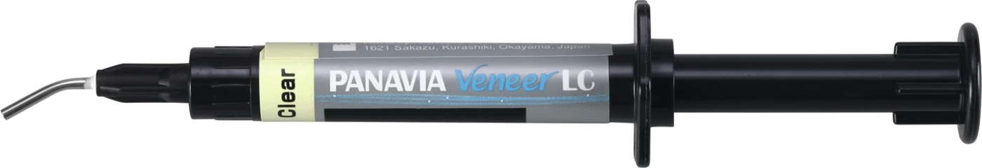 PANAVIA™ Veneer LC Spritze 0,9 g Trial Clear inklusive 5 Applicator Tips