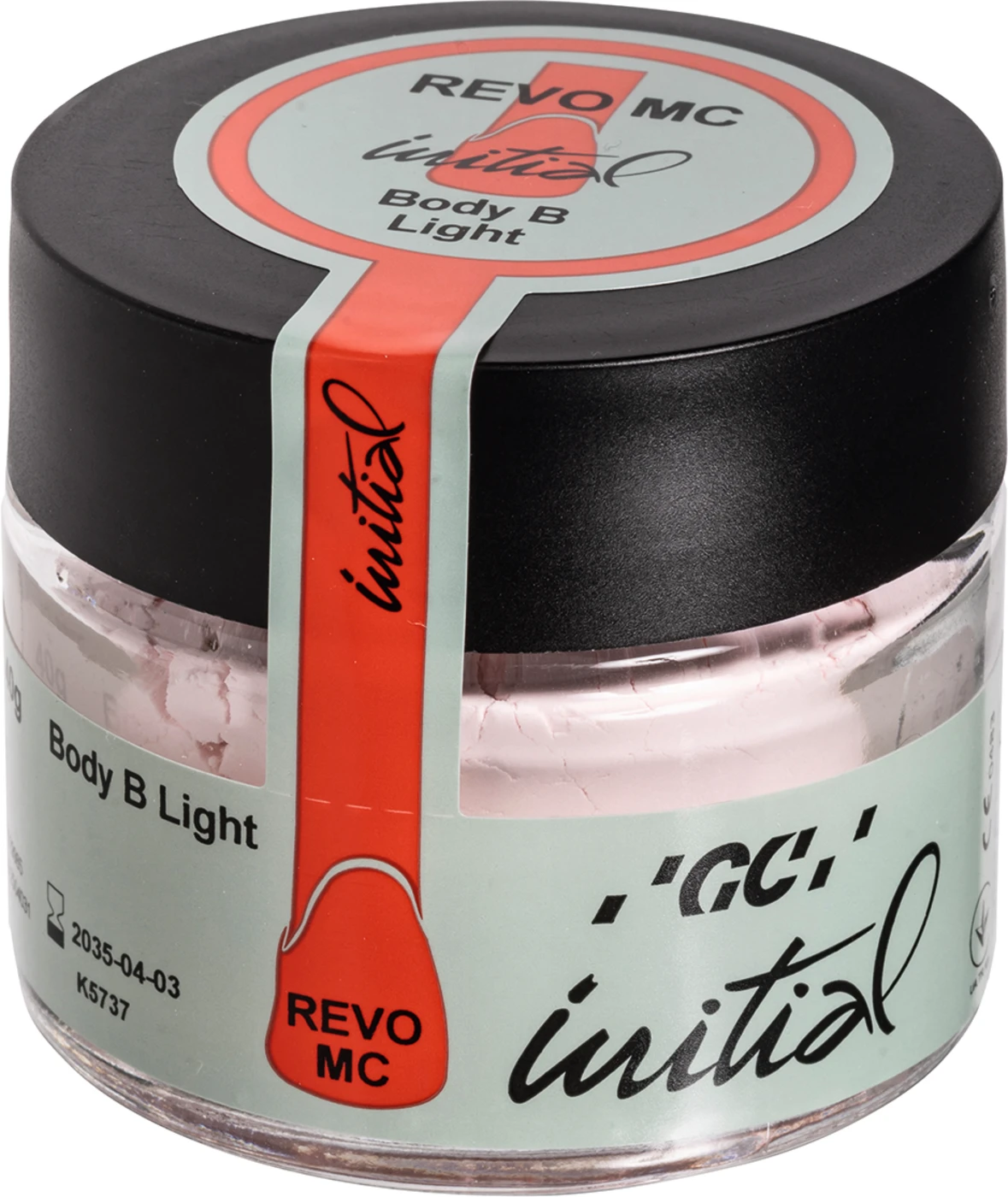 GC Initial™ REVO MC  Dose 40 g Pulver body B light