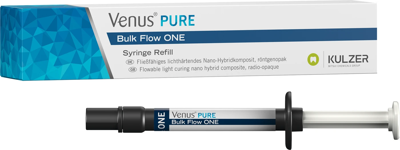 Venus® PURE Bulk Flow ONE Packung 2 g Spritze, 5 Kanülen