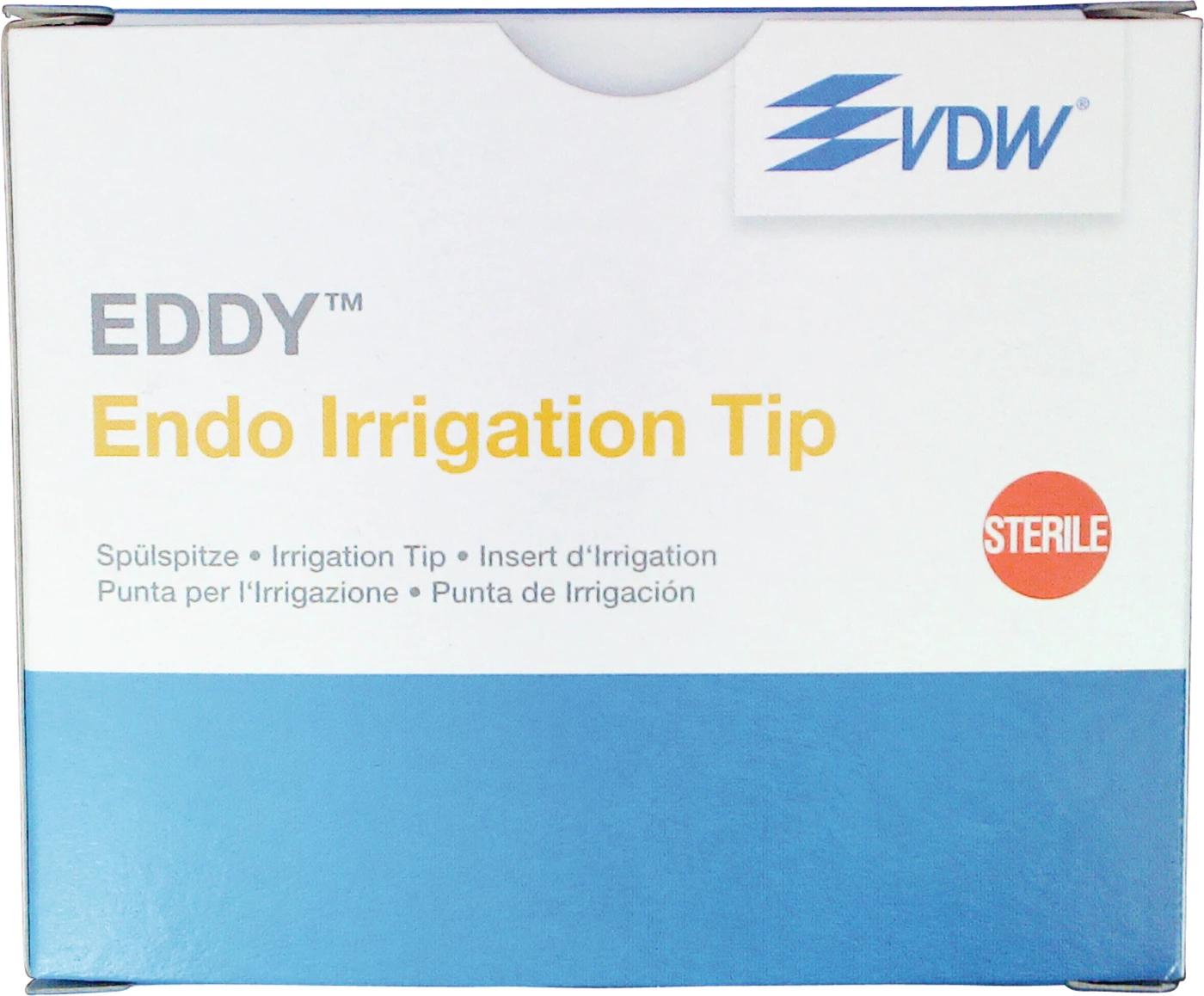 EDDY® Packung 5 x 2 Blister Spülspitzen steril