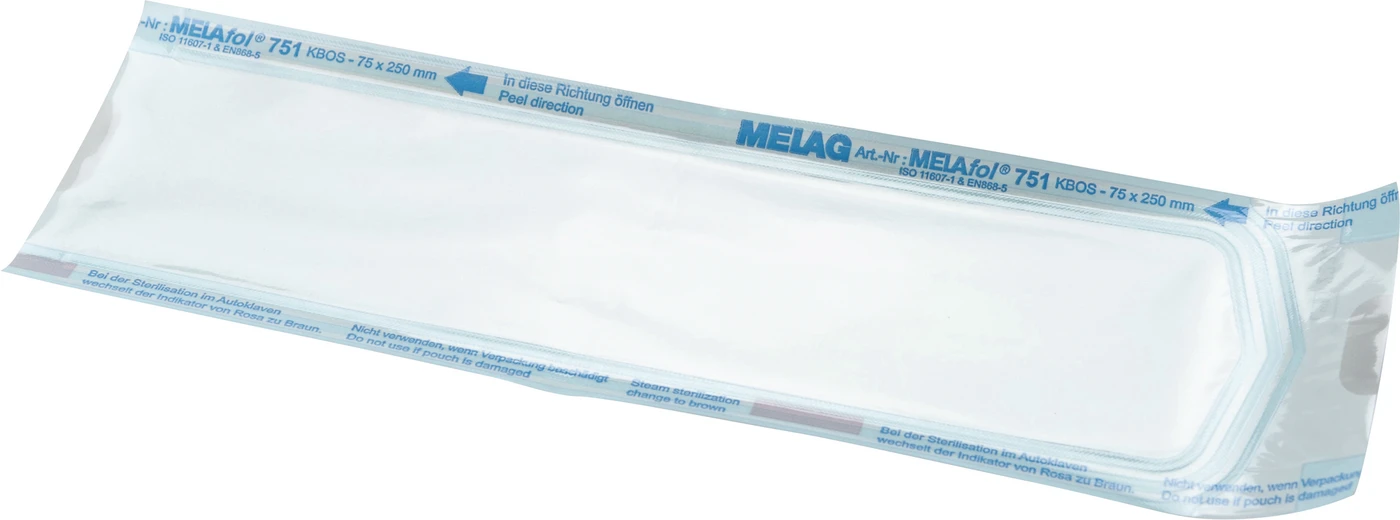 MELAfol® Packung 1.000 Beutel 7,5 cm x 25 cm, 751