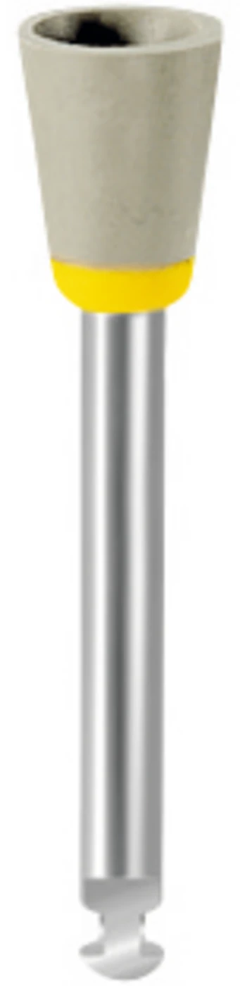 EVE DIAPOL® Packung 10 Stück grau fein, RA, Figur Kelch, 6 x 7,5 mm