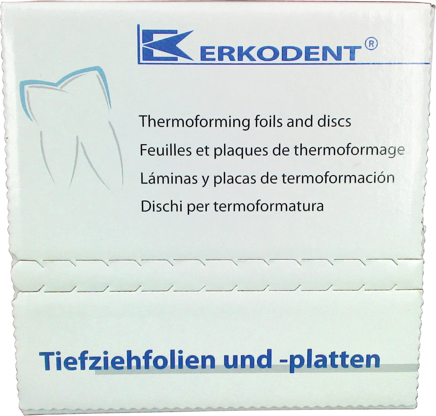 Erkolen Packung 100 Stück transparent, Ø 120 mm, Stärke 0,8 mm