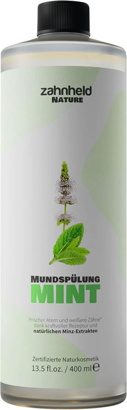 Natural White Mundspülung Mint Flasche 400 ml