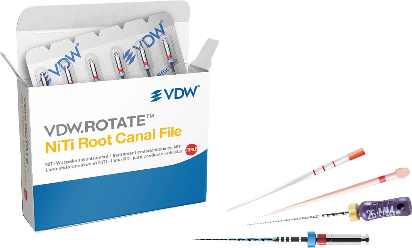 VDW.ROTATE™ NiTi Wurzelkanalfeilen VDW.ROTATE System Kit 30