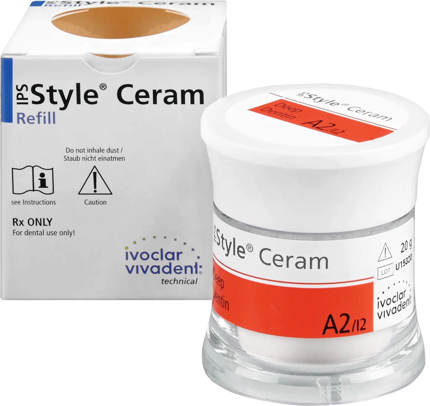 IPS Style® Ceram Dose 20 g Pulver deep dentin A2